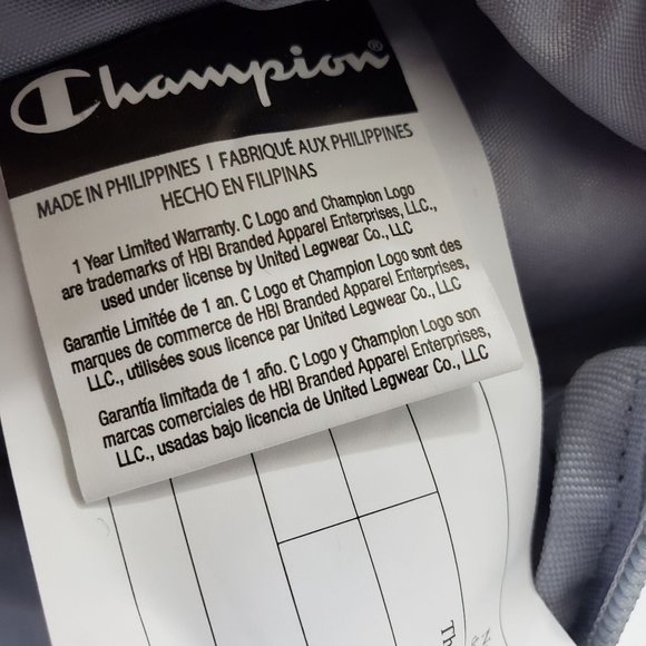 Champion NWOT Large Embroidered logo front waist fanny pack - Picture 9 of 13